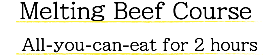 Melting Beef Course